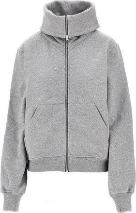 7 For All Mankind High-neck full-zip sweatshirt Woman S