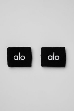 Alo | Glow Wristband (2-Pack) in Black