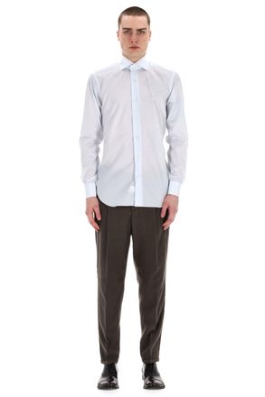 Barba Journey Line Poplin Tailored Shirt
