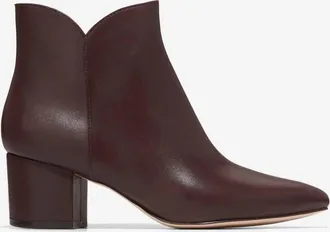 Cole Haan Elyse W29130 Boots WomensB Madeira Leather Ankle Bootie ZOGG2846