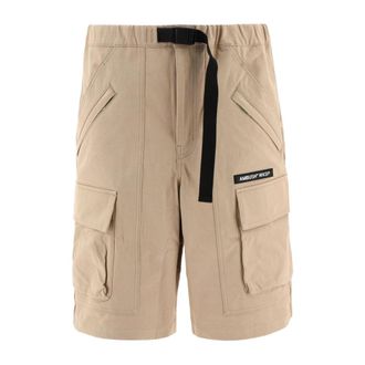 AMBUSH Katoenen Bermuda Shorts - Heren - Korte Broeken - Beige - M - Katoen - Korte Broeken
