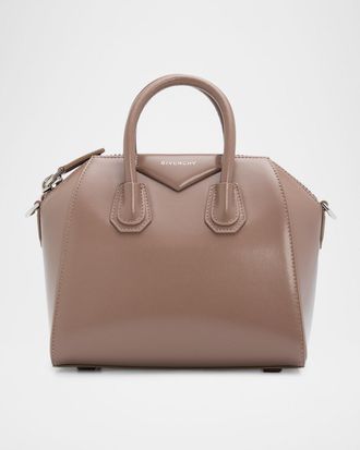 Givenchy Antigona Mini Top-Handle Bag in Box Leather