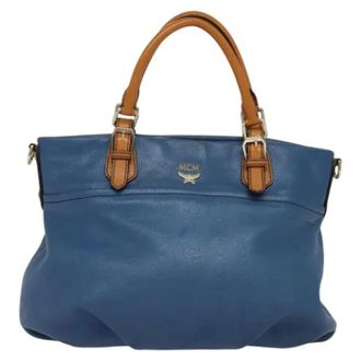 MCM Pre-owned borse di pelle - - Pre-owned - Donna - Blu - ONE SIZE