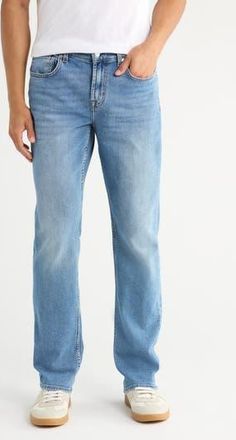 7 For All Mankind The Straight Leg Jeans in Clark at Nordstrom Rack, Size 30
