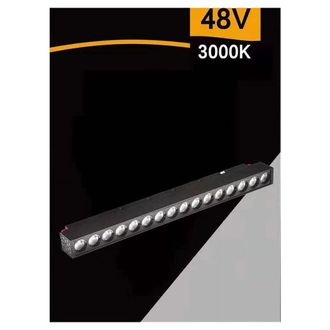 Trade Shop Trade Shop Traesio - Trade Shop - Led 18w Magnetic Barraft Para Monofase 48v Luz 4000k 3000k Fr-18w