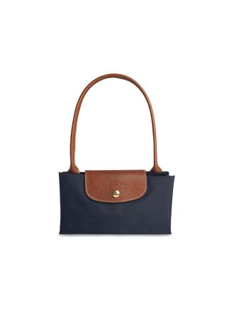 Longchamp M Le Pliage Original Umh&auml;ngetasche in Marine Recycling Tela