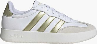 adidas Mens Barreda Low Top Lace-Up Sneakers - White - Size: 6.5