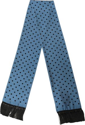 Dolce & Gabbana Lace Stole Scarf - Blue