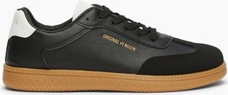 Original Penguin Womens Salsa Round Toe Flat Heel Court Shoes - Black - Size: 5