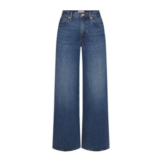 Frame Denim Wide Jeans, female, Blue, Size: W29 THE Stroll