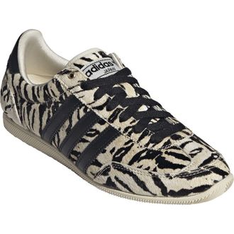 adidas Japan Low Top Sneaker in Off White/Black/Black at Nordstrom, Size 10.5