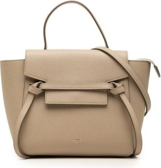 Celine Pre-owned Celine Nano Grained Calfskin Belt Bag Ladies C4I0NEC7KQLWRMZT