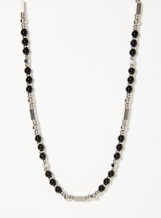 Le 31 Mens Mixed-bead necklace