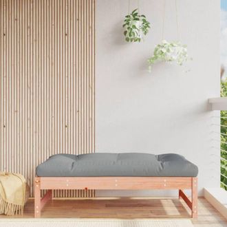 vidaXL Vidaxl - Poggiapiedi da Giardino 120x80 cm in Legno Massello di Douglas