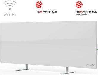 OEM Calefactor El&eacute;ctrico Inteligente Aeno Gh2s Premium Eco De 700 W Con Aplicaci&oacute;n En Blanco