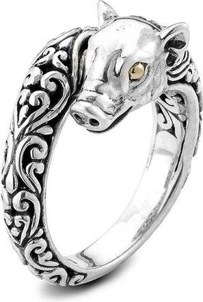 Samuel B. 18K Pig Ring