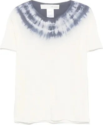 Isabel Benenato T-shirt con fantasia tie dye - Toni neutri