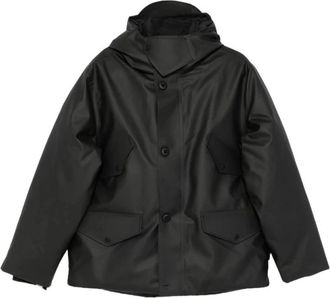 Rains Jacket - Heren - Regenjassen - Zwart - S - Polyester - Jassen
