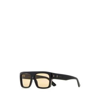 Gucci Rectangular Frame Sunglasses - female - Gucci - Sunglasses - Black - ONE SIZE - Accessories