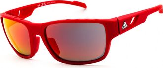 adidas SP0069 66L Shiny Red/Roviex Mirror