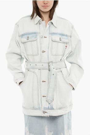 Diesel Oversized Denim Jacket DE-FLAMINIA size Xs