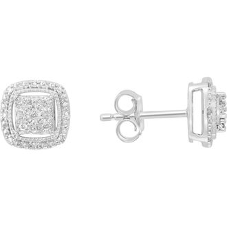 Effy Diamond Earrings in Silver/Diamond at Nordstrom Rack