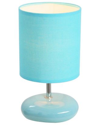 Lalia Home Stonies Small Stone Look Table Bedside Lamp