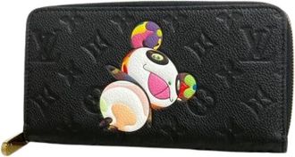 Louis Vuitton Pre-owned Wallets, female, Black, Size: ONE SIZE Pre-owned Vintage Long Wallet (bi-fold)