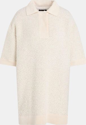 Isabel Marant Beige Boucl&eacute; Imelda Polo T-Shirt
