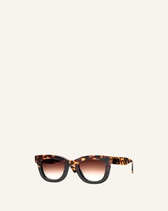 Thierry Lasry Gambly Round Acetate Sunglasses