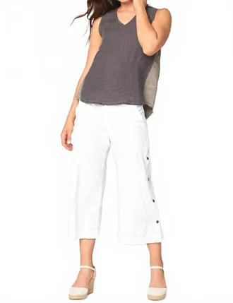 Xcvi Preppy Garden Tank Top In Canteen