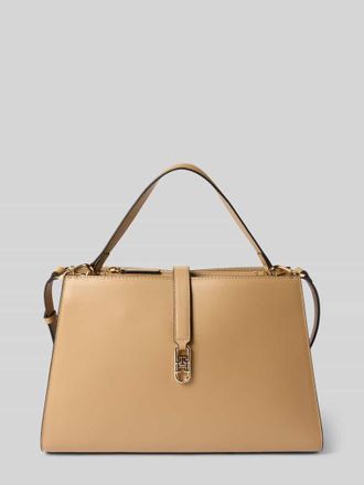 Tommy Hilfiger Henkeltasche mit genarbter Oberfl&auml;che in Camel, Gr&ouml;&szlig;e 1