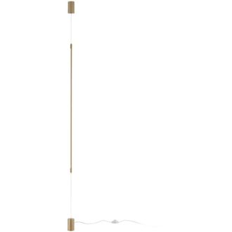 Luce-Ambiente-Design Luce Ambiente E Design - Piantana a sospensione led gravity in metallo oro 15W con funzione cct 120 cm