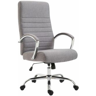 Clp Poltrona da ufficio valais in tessuto grigio