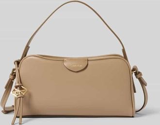 Calvin Klein Handtasche mit Label-Detail und Schulterriemen in Beige, Gr&ouml;&szlig;e 1