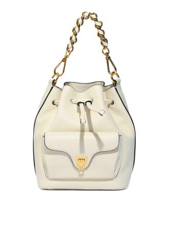 Coccinelle Beat Generation Small Bag In Pearl Leather