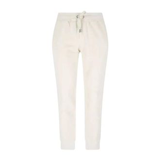 Dolce & Gabbana Sweatpants, male, Beige, Size: XL Stretch Jersey Jogging Pants with Tag