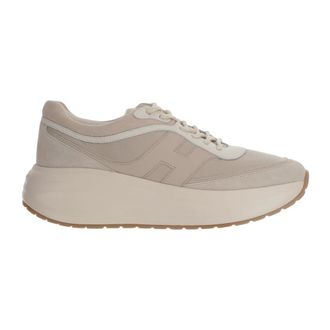 Hogan Sneakers, female, Beige, 8 UK, Casual Trainers for Men and Women