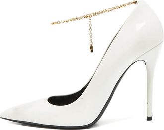 Tom Ford Pumps in pelle con tacco 115mm - Bianco