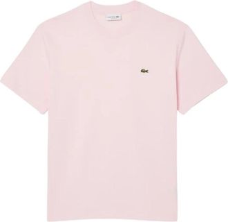 Lacoste T-shirt met klein logo - Heren - T-shirts - Roze - 3XL - Tops
