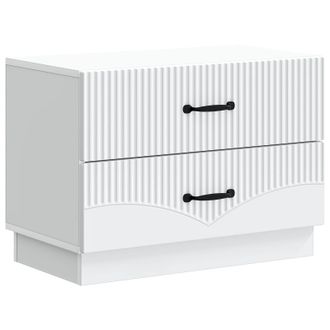 vidaXL Armario De Noche 62 X 34,5 X 44,5 Cm Madera De Ingenier&iacute;a Vidaxl