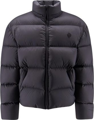Gucci Lichtgewicht Gewatteerde Polyester Ritsjas - Heren - Winterjassen - Zwart - M - Polyester - Jassen