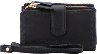 Laura Biagiotti Cartera Compacta con Cierre a Presi&oacute;n - Accessories - Mujer - Negro - ONE SIZE