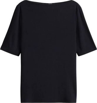 someday Kadee T-Shirt - Dames - Tops - Blauw - Maat: L Leer