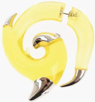 Dsquared2 Metal and Resin FLAMES Single Earring size Unica