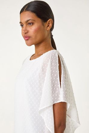 Roman Asymmetric Dobby Overlay Top