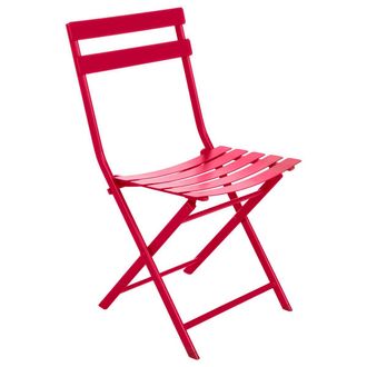 Hesperide Hesperide - Silla De Jard&iacute;n Plegable greensboro Rojo Granate - Hesp&eacute;ride