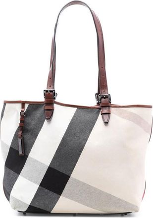 Burberry Pre-owned Burberry Mega Check Canvas Tote Ladies CNQINCHOQIN