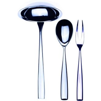 Mepra Arte Serving Set - 3 Pieces in Silver at Nordstrom
