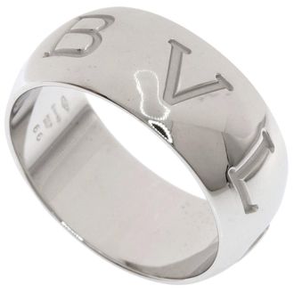 Bulgari White Gold (18K) Band Ring (Pre-Owned)